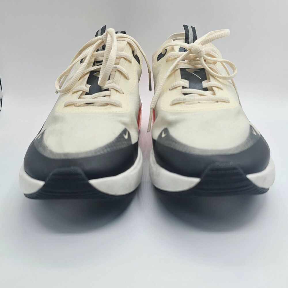 Nike Air Max Dia Women 8.5 Cream Black Coral Cushioned Sneakers - Picture 3 of 11